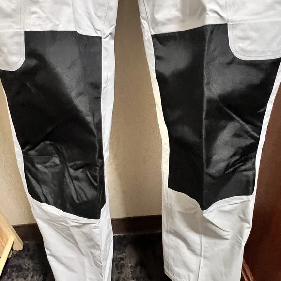 Atlantis WeatherGear Resolute Sailing Pants Men's Lg White/Black Deadstock NWT